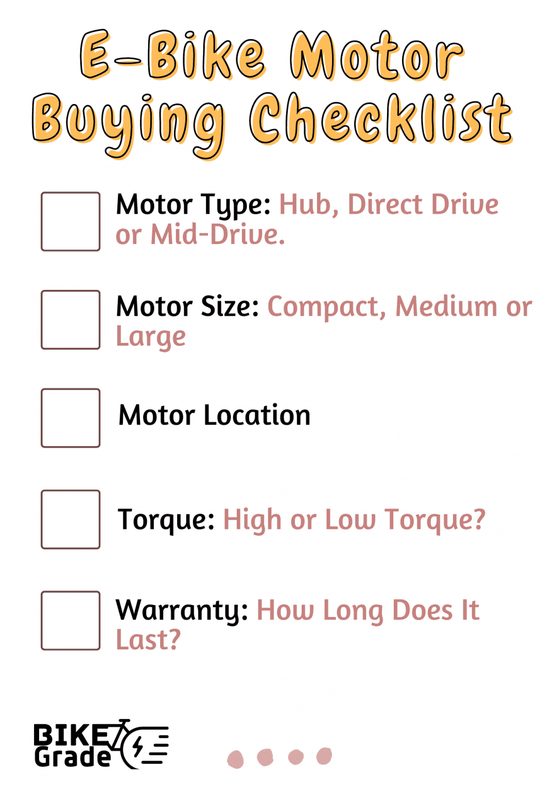 ebike motor comparison