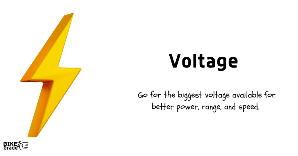 ebike battery voltage