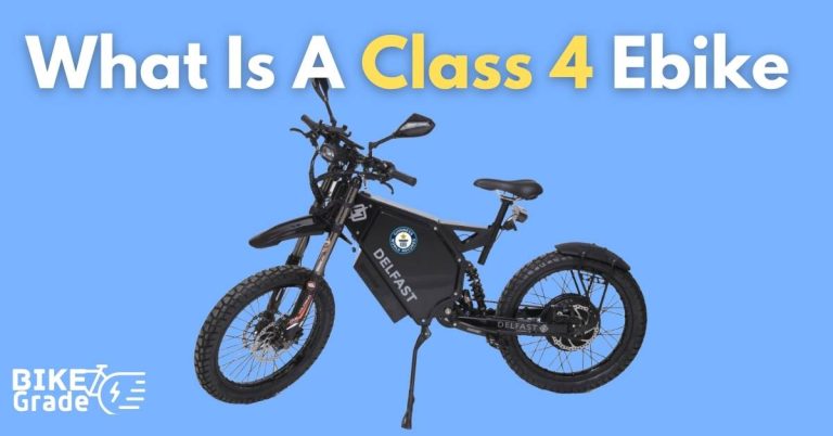 What Is A Class 4 E Bike