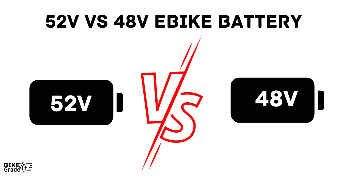 52v vs 48v ebike battery