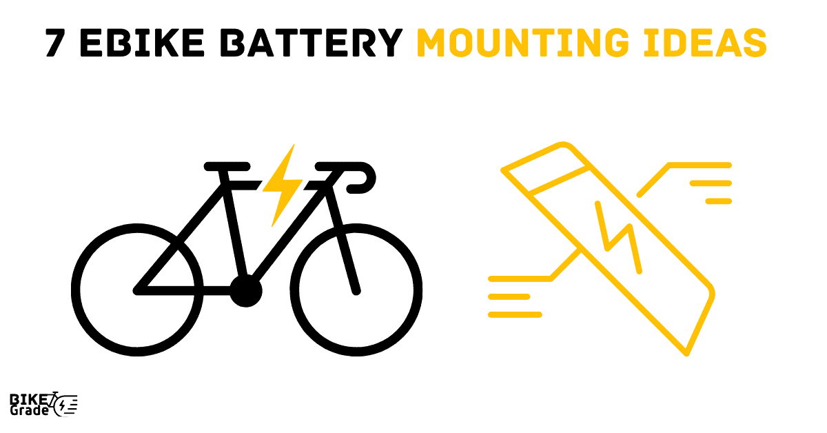 ebike battery mounting solutions