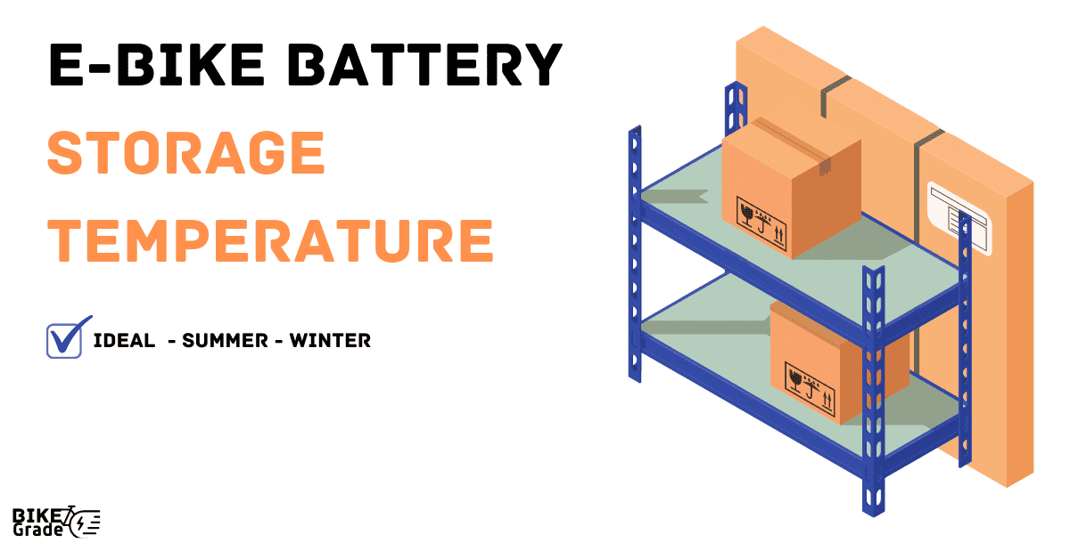 Ebike Battery Storage Temperature