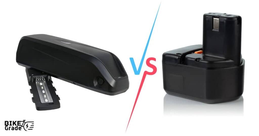 Normal Battery Vs Power Tool Battery 