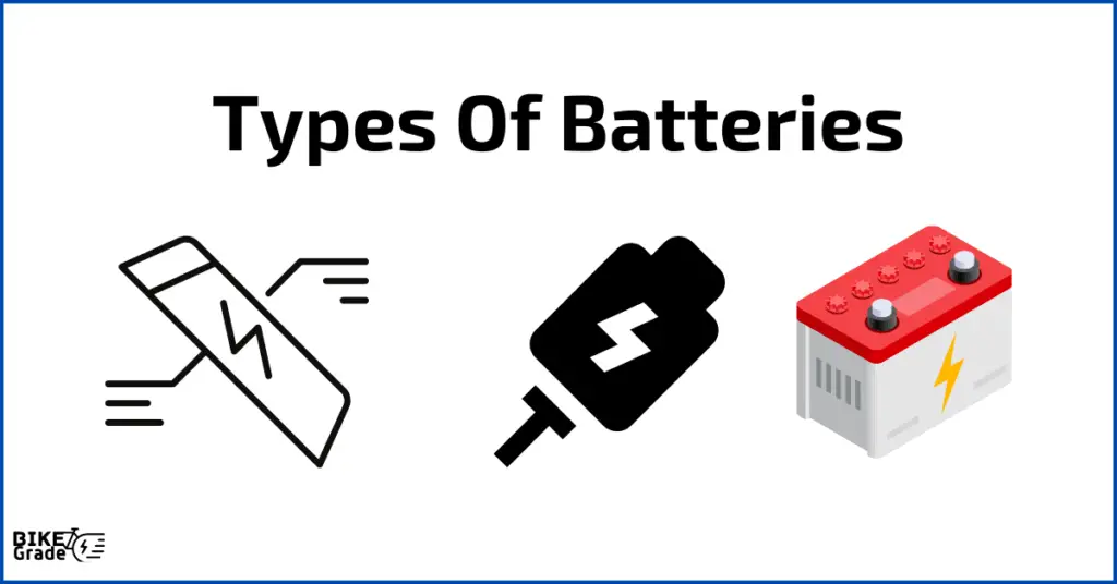 Types Of Ebike Batteries