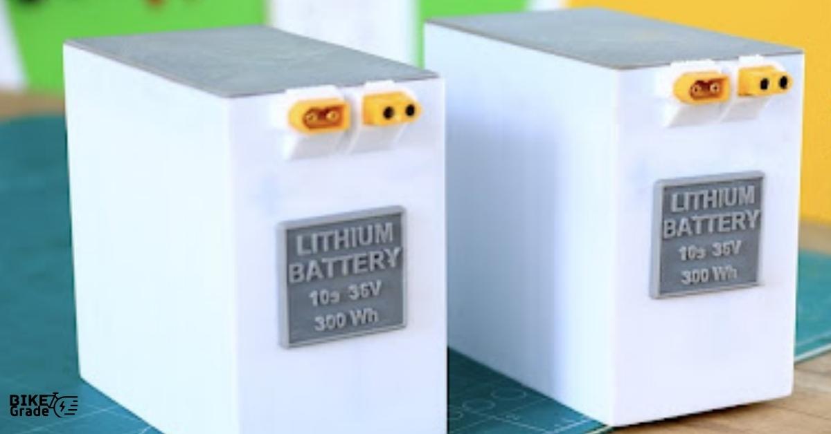 Step Park your e bike battery in a box