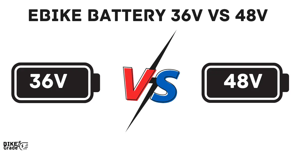 ebike battery 36v vs 48v