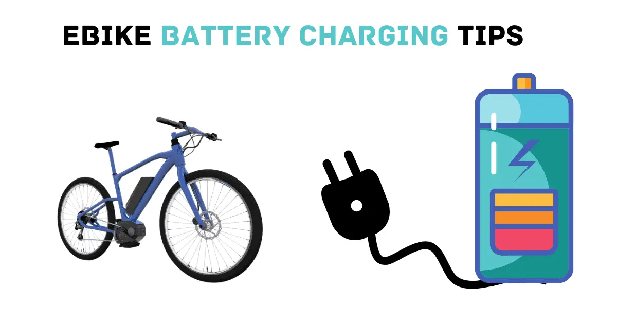 ebike battery charging tips