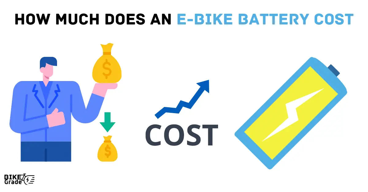how much does an ebike battery cost