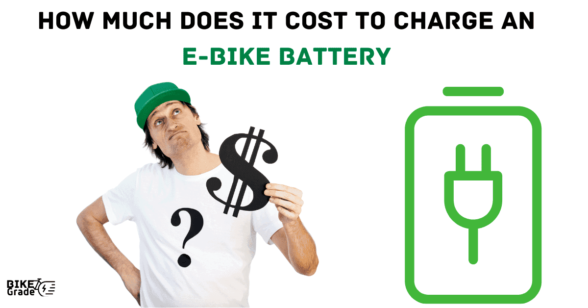 how much does it cost to charge an ebike battery 1