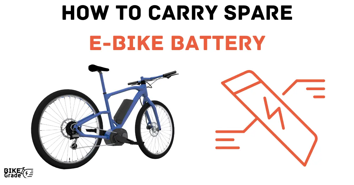 how to carry spare ebike battery 1
