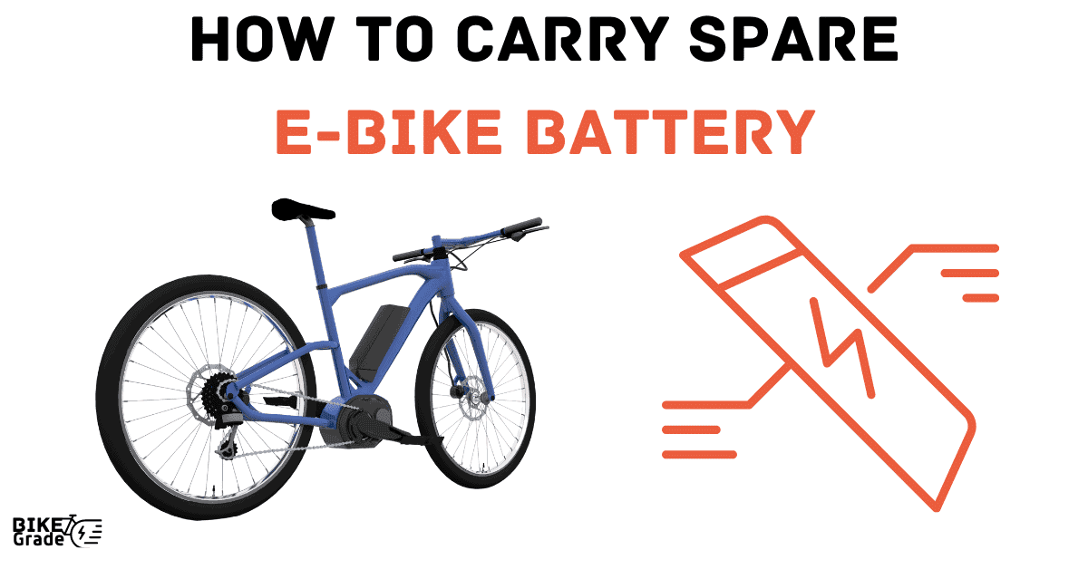 Ebike battery in online backpack