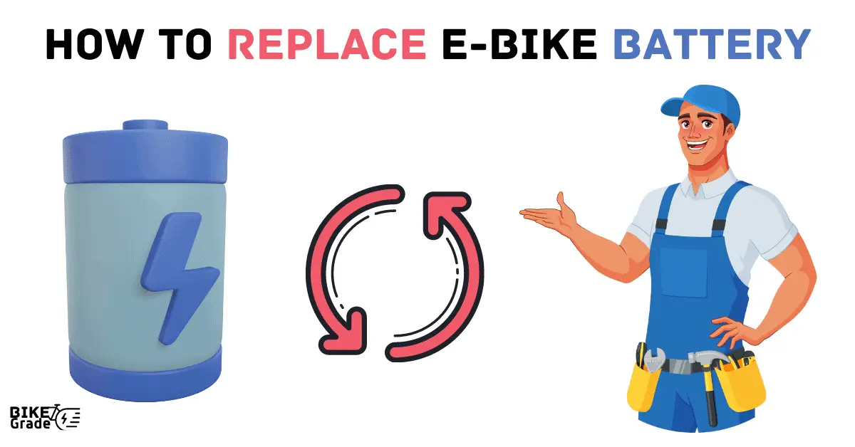 how to replace ebike battery