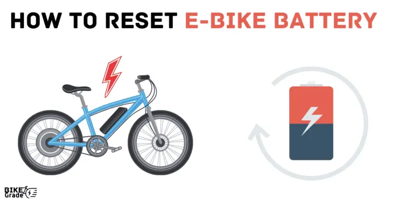 how to reset ebike battery