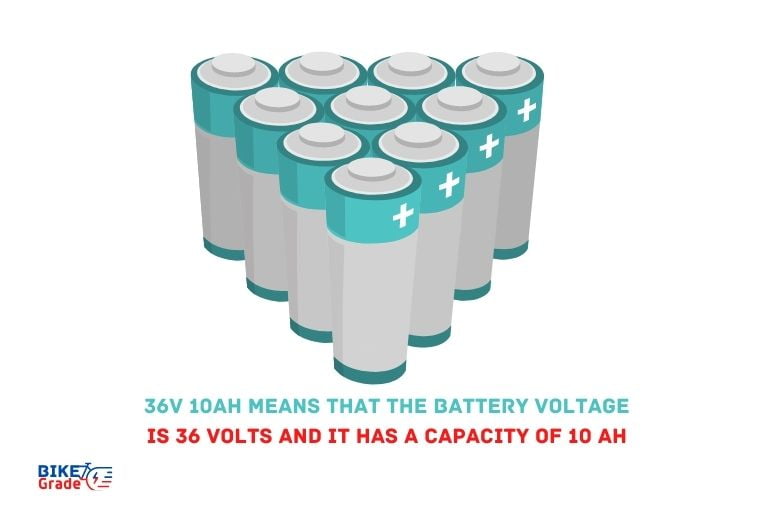 What does 36v 10Ah mean?