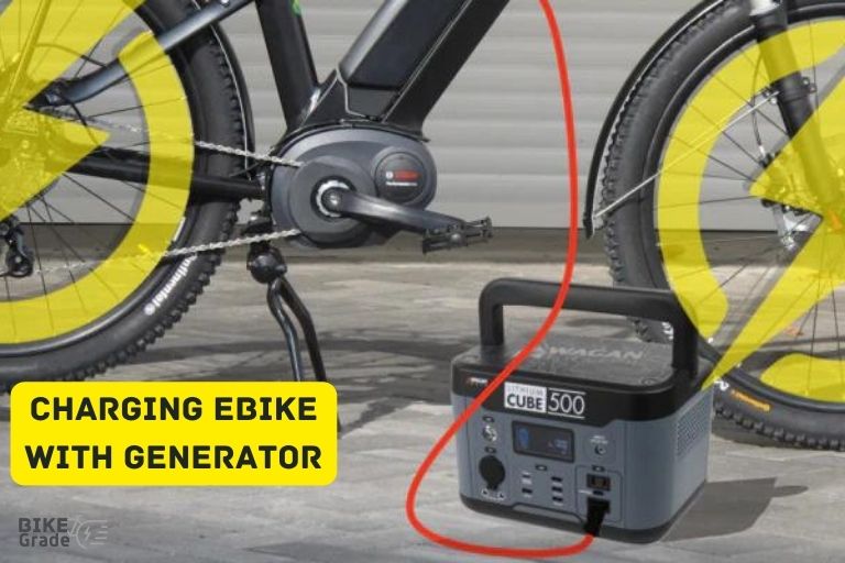 charging ebike with generator