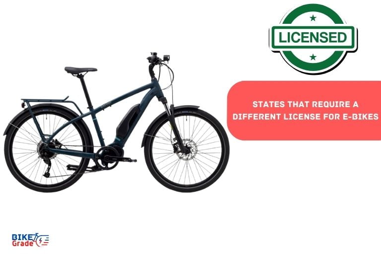 States That Require A Different License For E bikes