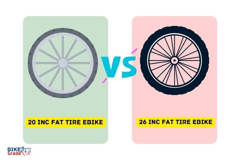 20 vs 26 fat tire ebike