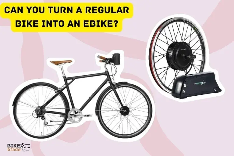 Can You Turn A Regular Bike Into An Ebike
