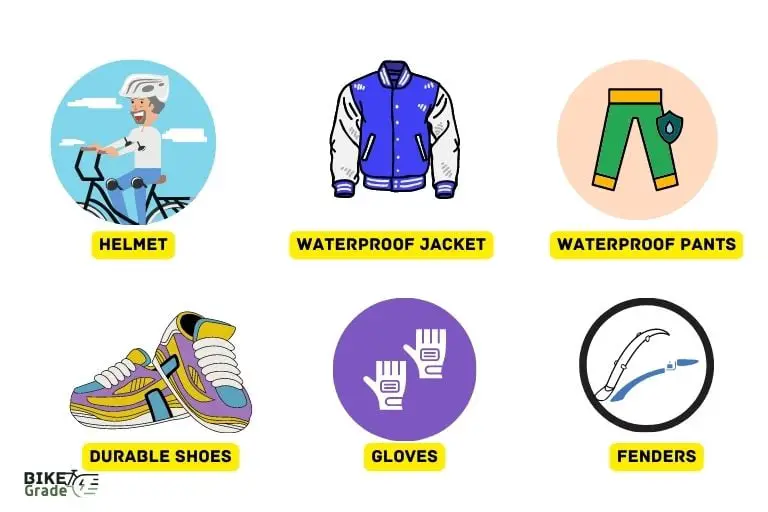 What Safety Gear Should I Wear While Riding an E Bike in the Rain