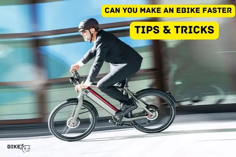can you make an ebike faster